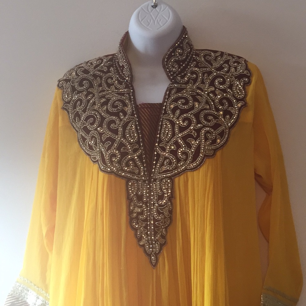 3 piece set Indian choridar shalwar kameez 